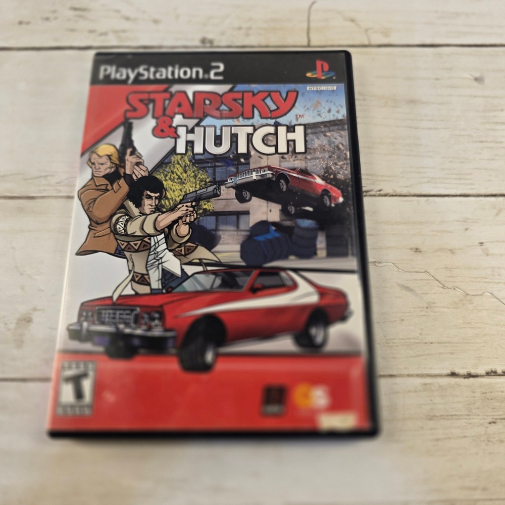 Starsky & Hutch Sony PlayStation 2 PS2 Game 2003 Empire SLUS-20619 NTSC U/C